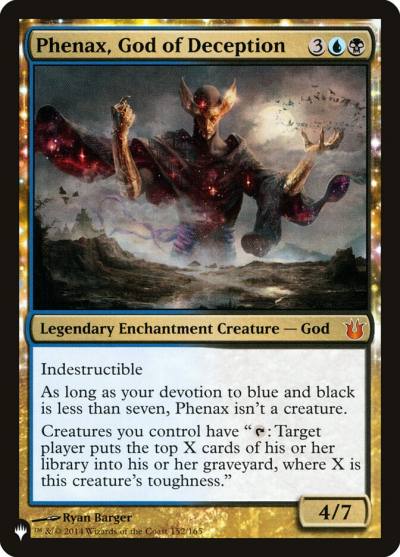 Phenax, God of Deception PLST-BNG-152 The List Magic card