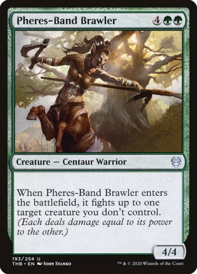 Pheres-Band Brawler 193 Theros Beyond Death Magic card
