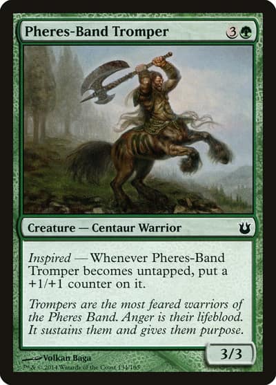 Pheres-Band Tromper 134 Born of the Gods Magic card