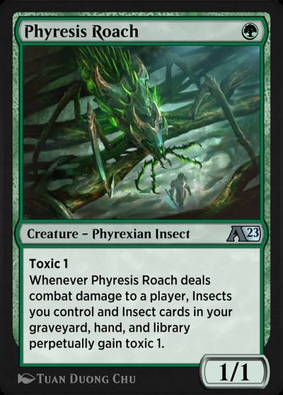 Phyresis Roach YONE-15 Alchemy: Phyrexia Magic card