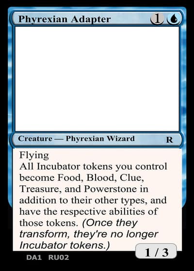 Phyrexian Adapter RU02c Unknown Event Magic card