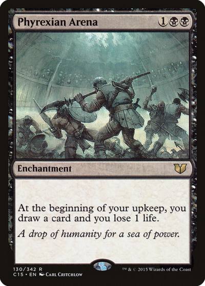 Phyrexian Arena C15-130 Commander 2015 Magic card