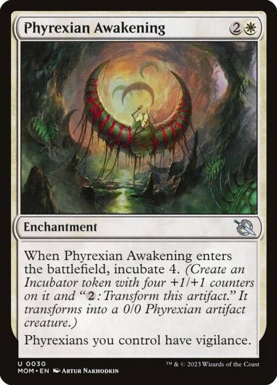 Phyrexian Awakening MOM-30 March of the Machine Magic card