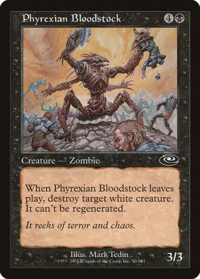 Phyrexian Bloodstock 50 Planeshift Magic card