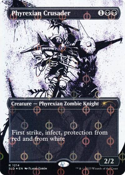 Phyrexian Crusader SLD-1214 Secret Lair Drop Magic card