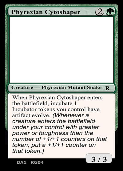 Phyrexian Cytoshaper RG04 Unknown Event Magic card
