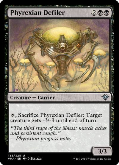 Phyrexian Defiler VMA-133 Vintage Masters Magic card