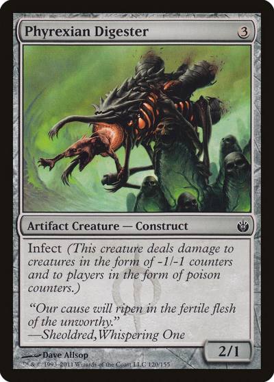Phyrexian Digester 120 Mirrodin Besieged Magic card