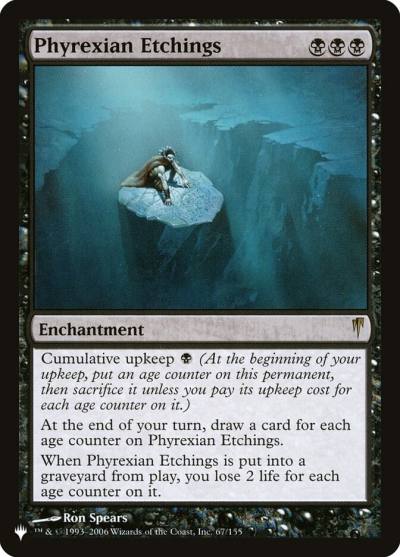 Phyrexian Etchings PLST-CSP-67 The List Magic card