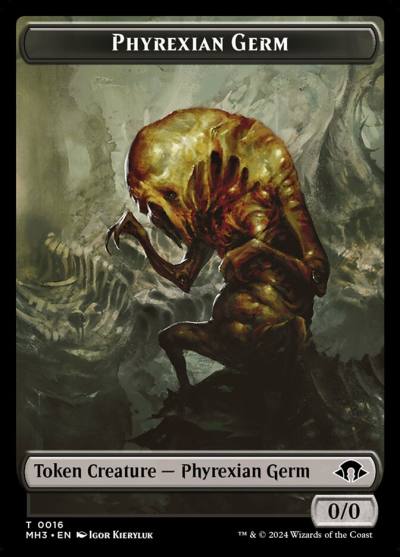 Phyrexian Germ TMH3-16 Modern Horizons 3 Tokens Magic card