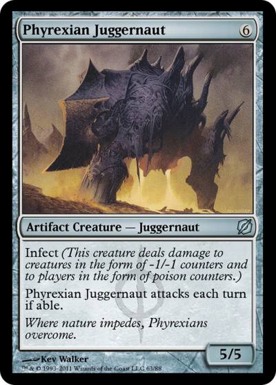 Phyrexian Juggernaut TD2-63 Duel Decks: Mirrodin Pure vs. New Phyrexia Magic card