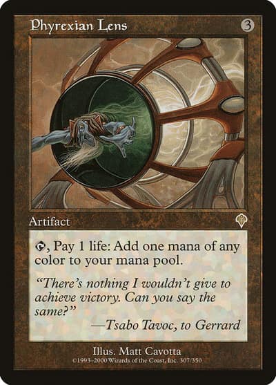 Phyrexian Lens INV-307 Invasion Magic card