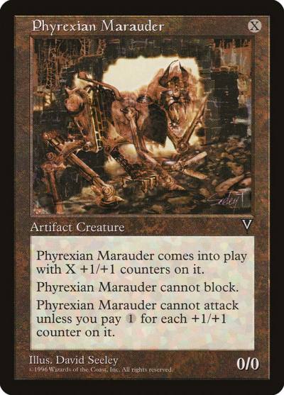 Phyrexian Marauder VIS-151 Visions Magic card