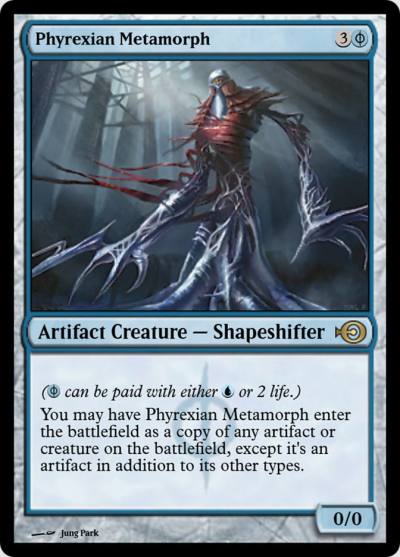 Phyrexian Metamorph PRM-40082 Magic Online Promos Magic card