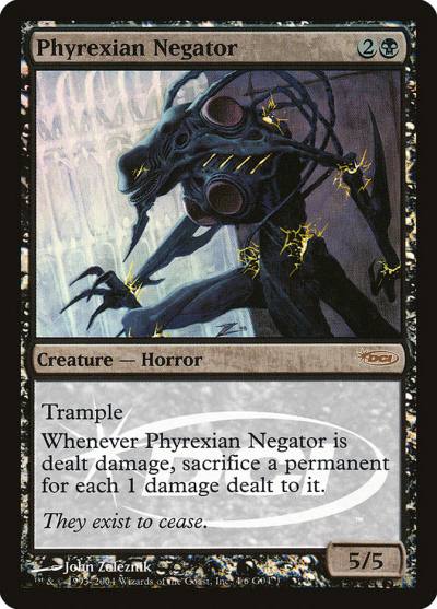 Phyrexian Negator G04-4 Judge Gift Cards 2004 Magic card