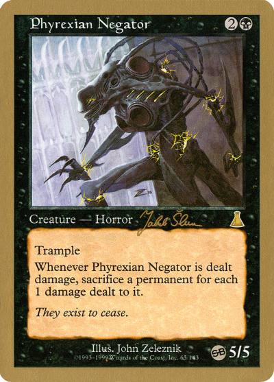 Phyrexian Negator WC99-JS65SB World Championship Decks 1999 Magic card