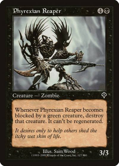 Phyrexian Reaper INV-117 Invasion Magic card