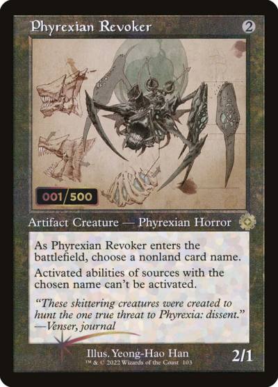 Phyrexian Revoker BRR-103Z The Brothers' War Retro Artifacts Magic card