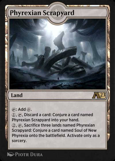 Phyrexian Scrapyard YONE-30 Alchemy: Phyrexia Magic card