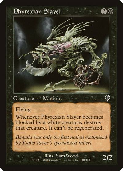 Phyrexian Slayer INV-118 Invasion Magic card