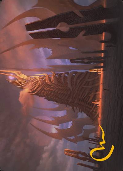Phyrexian Tower // Phyrexian Tower AMH3-23 Modern Horizons 3 Art Series Magic card