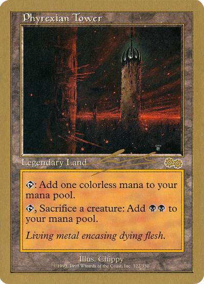 Phyrexian Tower WC00-NL322 World Championship Decks 2000 Magic card