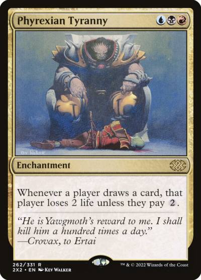 Phyrexian Tyranny 2X2-262 Double Masters 2022 Magic card