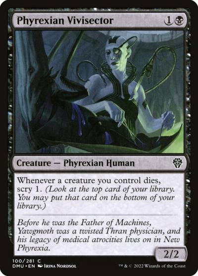 Phyrexian Vivisector DMU-100 Dominaria United Magic card