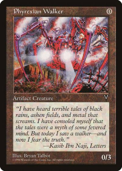 Phyrexian Walker VIS-152 Visions Magic card