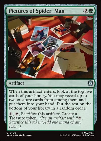 Pictures of Spider-Man SPM-109 Marvel's Spider-Man Magic card