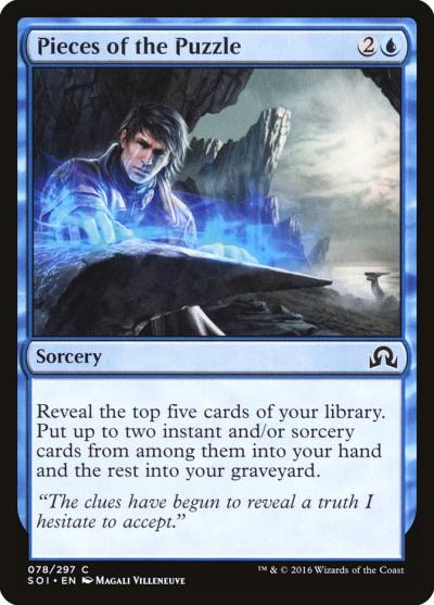 Pieces of the Puzzle SOI-78 Shadows over Innistrad Magic card