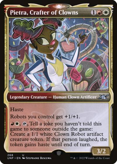Pietra, Crafter of Clowns UNF-268 Unfinity Magic card