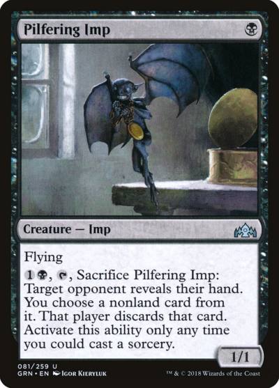 Pilfering Imp GRN-81 Guilds of Ravnica Magic card