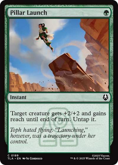 Pillar Launch TLA-189 Avatar: The Last Airbender Magic card