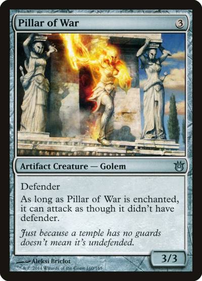 Pillar of War 160 Born of the Gods Magic card