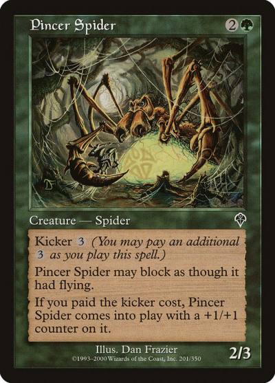 Pincer Spider 201 Invasion Magic card