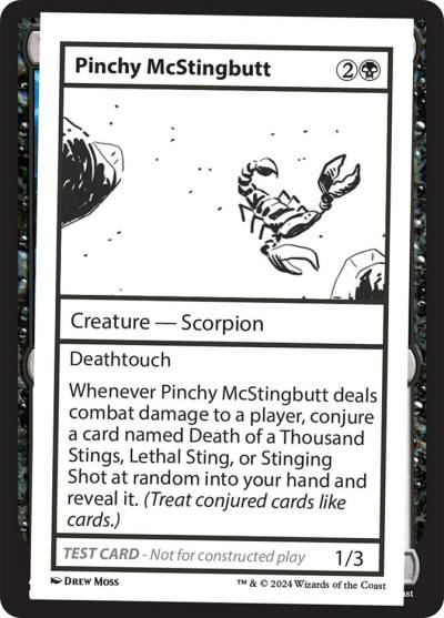 Pinchy McStingbutt MB2-552 Mystery Booster 2 Magic card