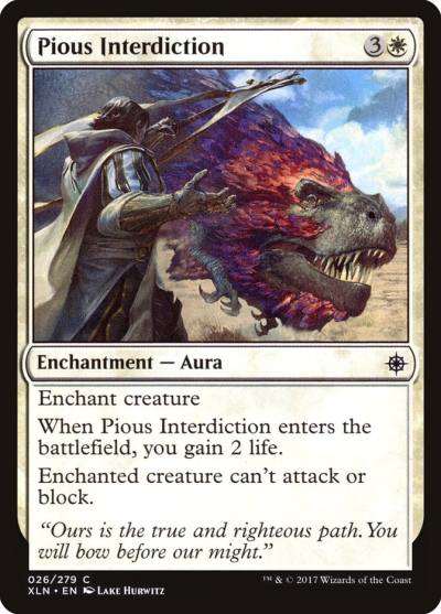Pious Interdiction XLN-26 Ixalan Magic card