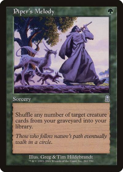 Piper's Melody ODY-261 Odyssey Magic card