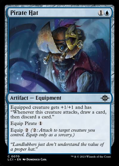 Pirate Hat LCI-70 The Lost Caverns of Ixalan Magic card