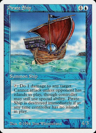 Pirate Ship SUM-72 Summer Magic / Edgar Magic card