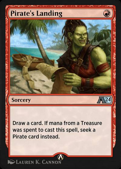 Pirate's Landing YLCI-16 Alchemy: Ixalan Magic card