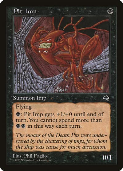 Pit Imp TMP-148 Tempest Magic card
