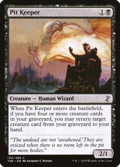 Pit Keeper TSR-130 Time Spiral Remastered Magic card