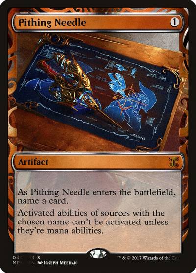 Pithing Needle MPS-44 Kaladesh Inventions Magic card