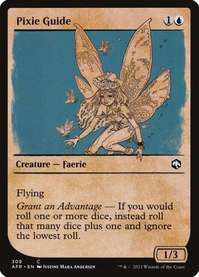 Pixie Guide AFR-309 Adventures in the Forgotten Realms Magic card