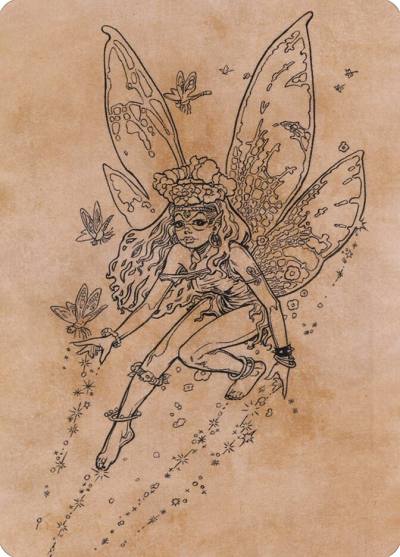 Pixie Guide // Pixie Guide AAFR-78 Adventures in the Forgotten Realms Art Series Magic card