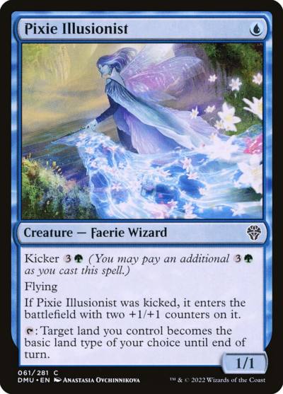 Pixie Illusionist 61 Dominaria United Magic card