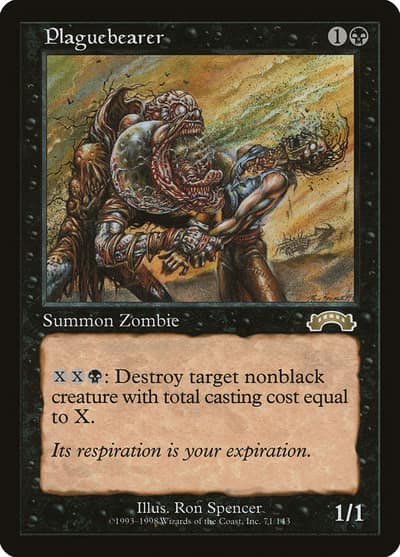 Plaguebearer 71 Exodus Magic card