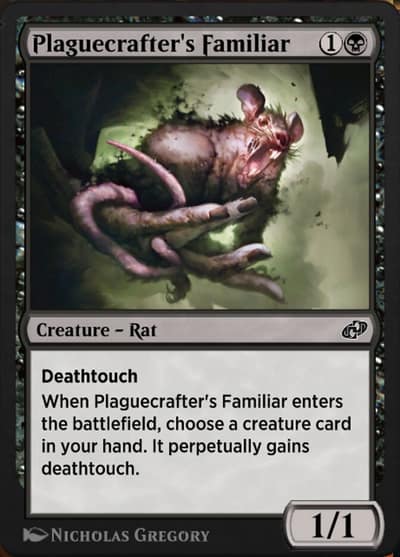 Plaguecrafter's Familiar 18 Jumpstart: Historic Horizons Magic card